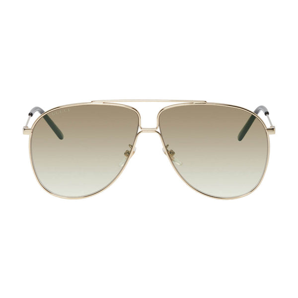 Gucci Gold Ultra Light Aviator Sunglasses – SoftSun